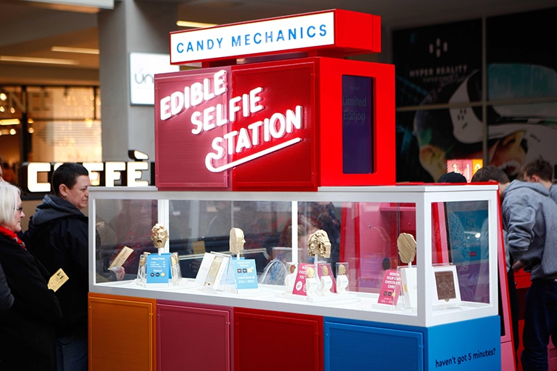 Candy Mechanics Edible Selfie Station