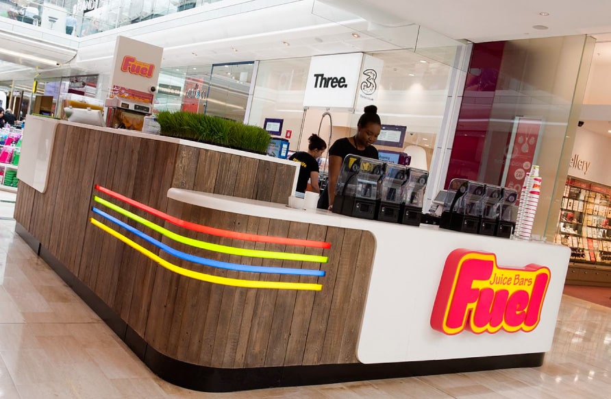Fruitastic flagship kiosk opens at Westfield London
